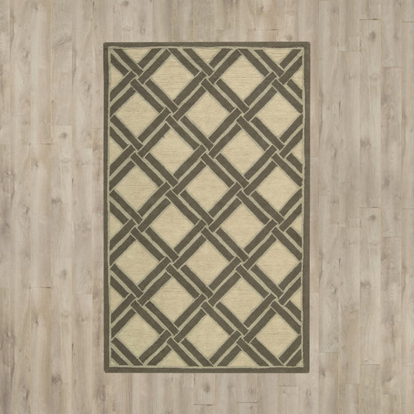Bay Isle Home Whitt Handmade HandKnotted Ivory Rug Wayfair